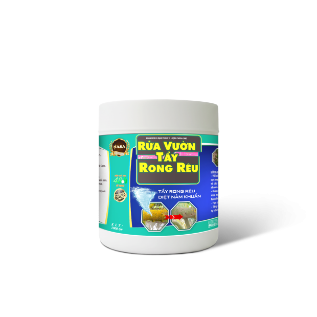 RỬA VƯỜN TẨY RONG RÊU 48H (500gr)
