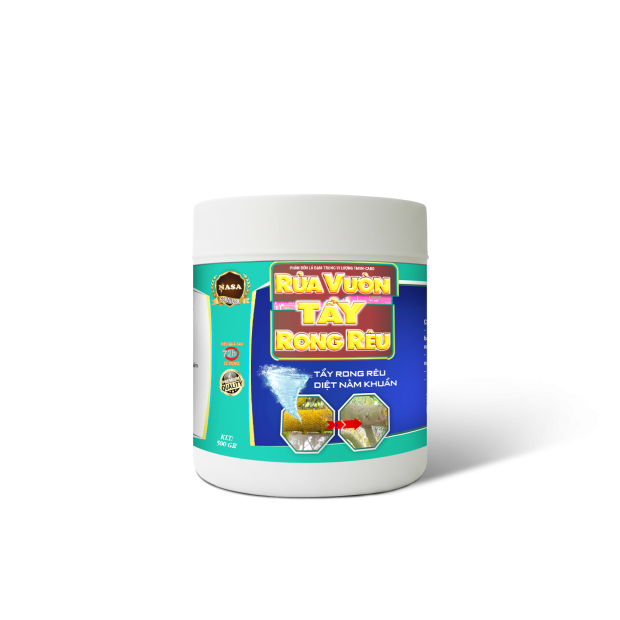 RỬA VƯỜN TẨY RONG RÊU 72H (1000gr)
